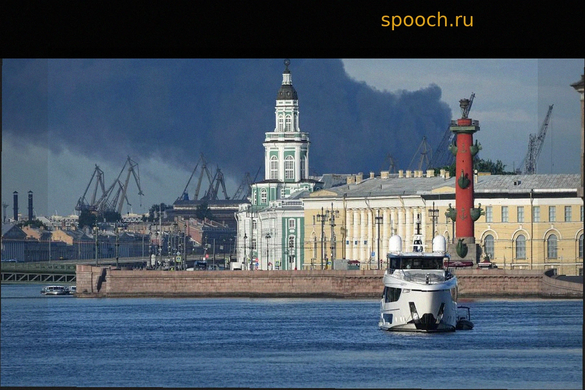Украинские беспилотники нанесли удар по нефтяному терминалу в Санкт-Петербурге